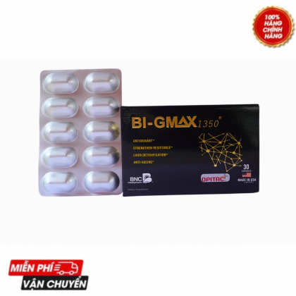 Bi-Gmax 1350 - Hỗ trợ hạn chế quá trình oxy hóa, hỗ trợ tăng cường sức đề kháng